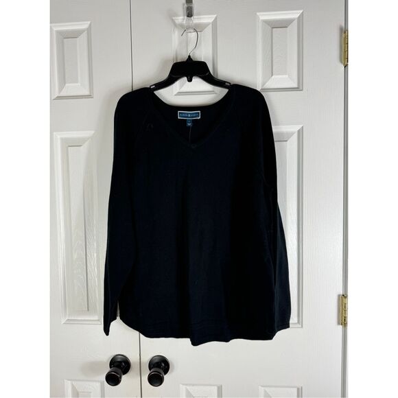 Karen Scott Sweaters - NWT Karen Scott Black Sweater Size L